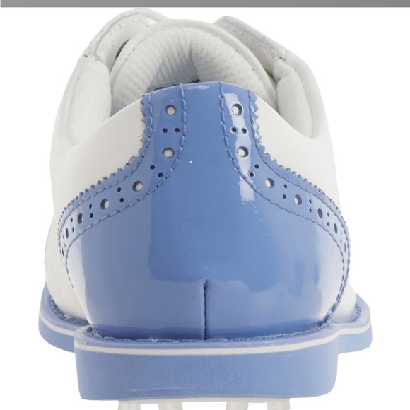 G/FORE Gallivanter Cap-Toe Golf Shoes Color Snow Vista - Picture 7 of 7